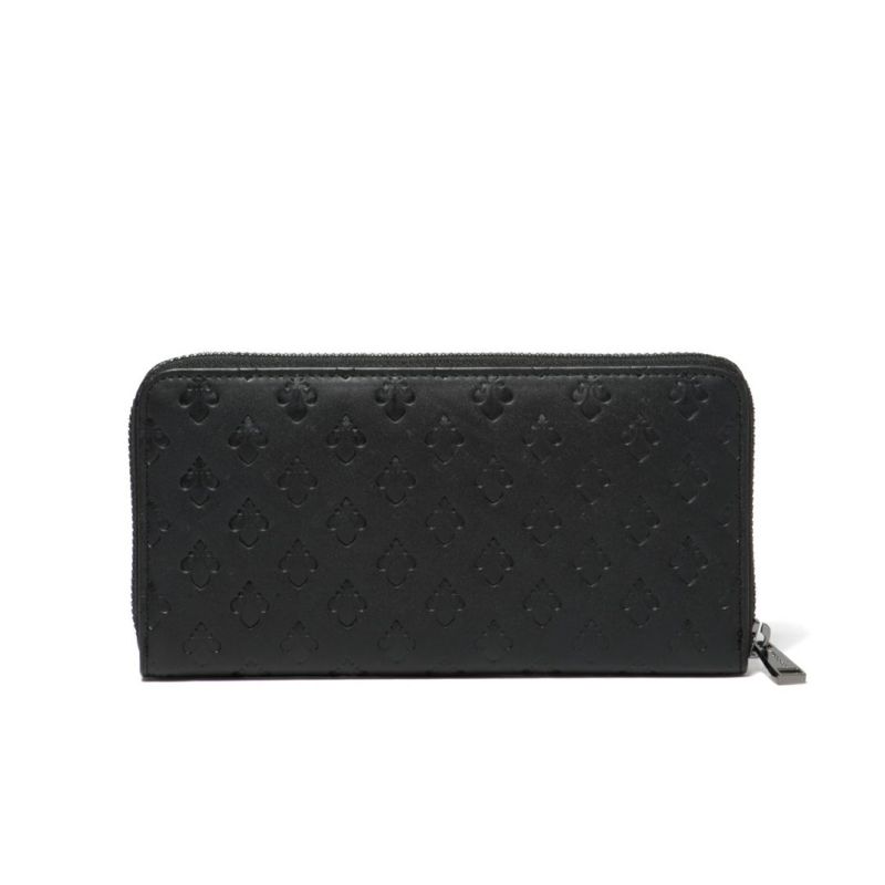 PATRICK COX KINGS EMBOSS LEATHER ラウンドファスナー長財布