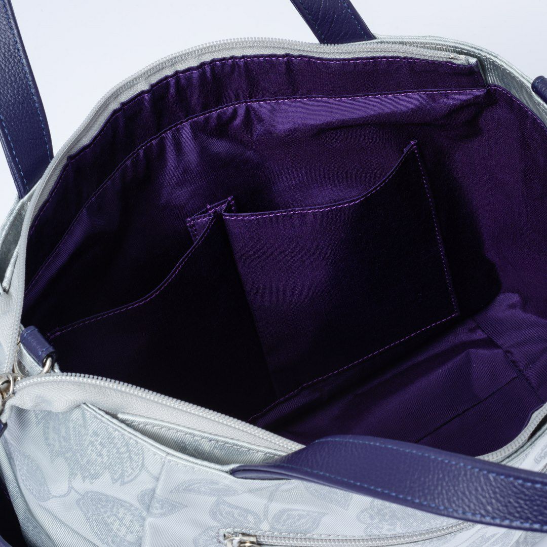 SHiME FLOWER マーブル 2WAYトート