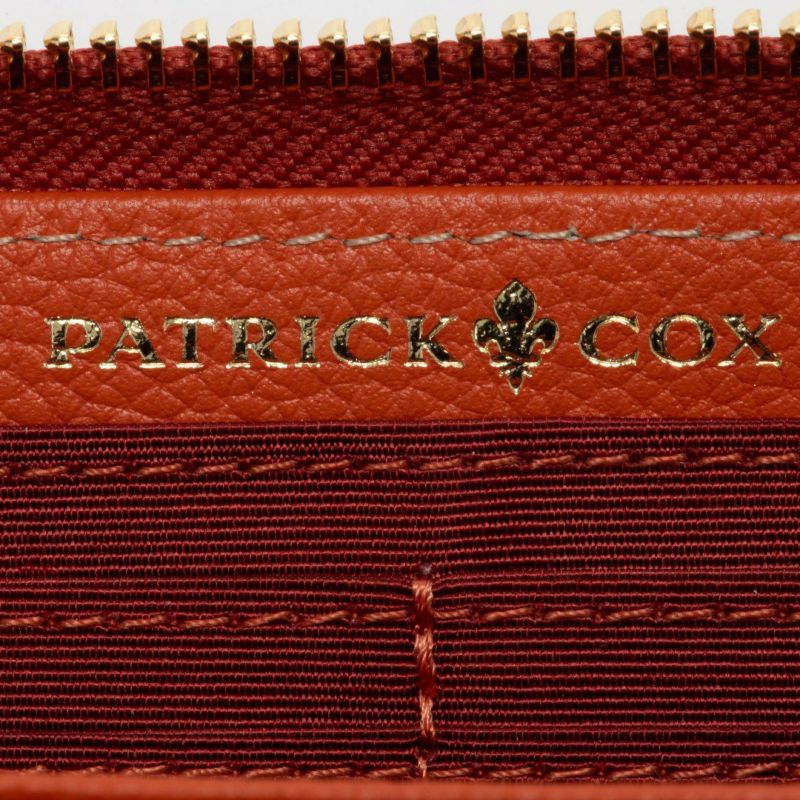 【steady.掲載】PATRICK COX カラフルカルテット ラウンドファスナー長財布