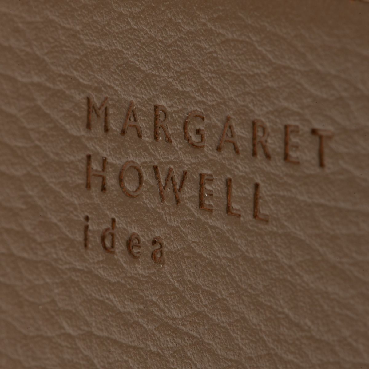 MARGARET HOWELL idea ダイン L字ファスナー長財布