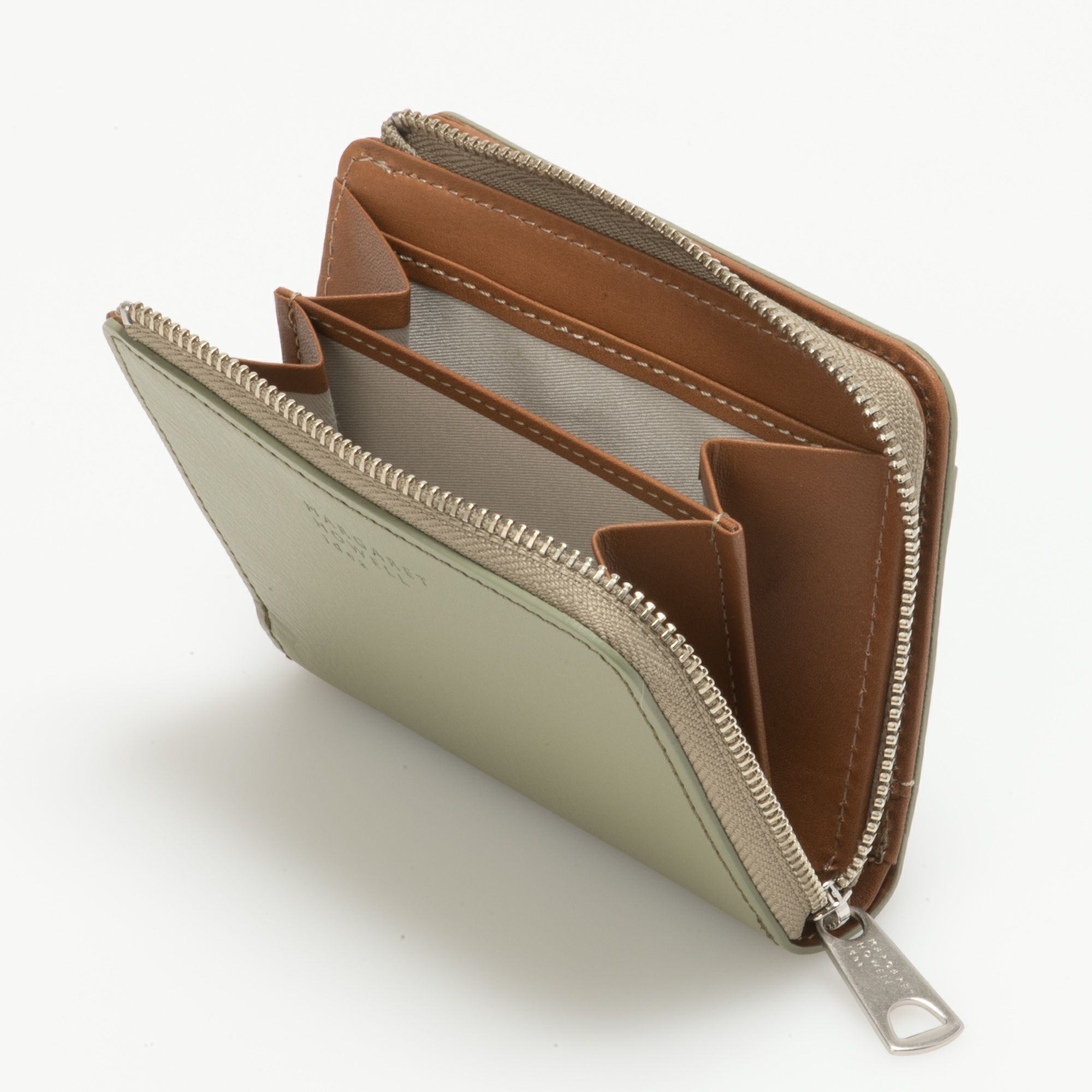 MARGARET HOWELL idea ダイン L字ファスナー折り財布 商品｜THE BAGMANIA