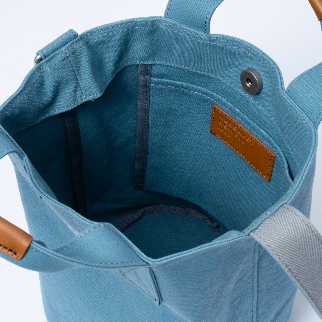 MARGARET HOWELL idea スローン 2WAYショルダー ブルー