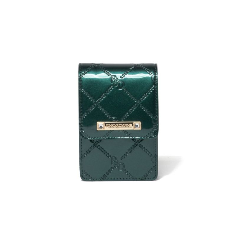 PINKY&DIANNE コモンエナメル シガレットケース グリーン