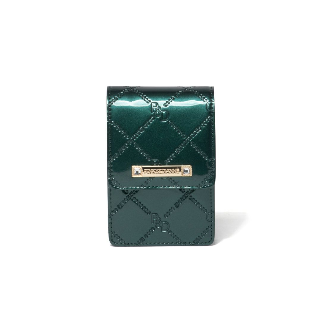 PINKY&DIANNE コモンエナメル シガレットケース グリーン