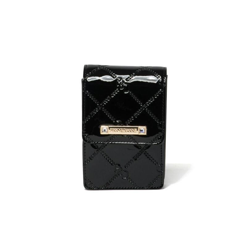 PINKY&DIANNE コモンエナメル シガレットケース ブラック