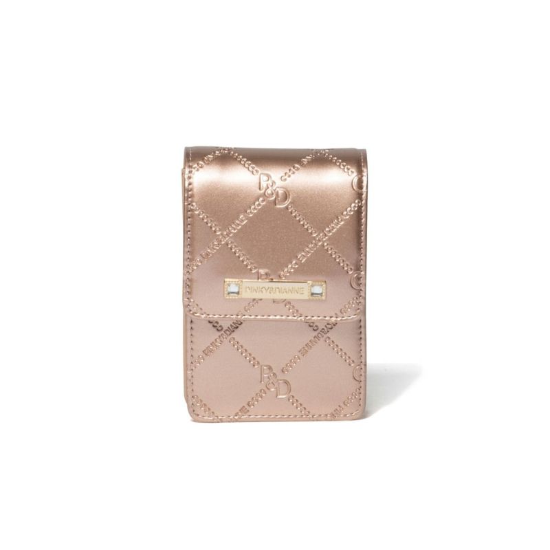 PINKY&DIANNE コモンエナメル シガレットケース ピンクゴールド