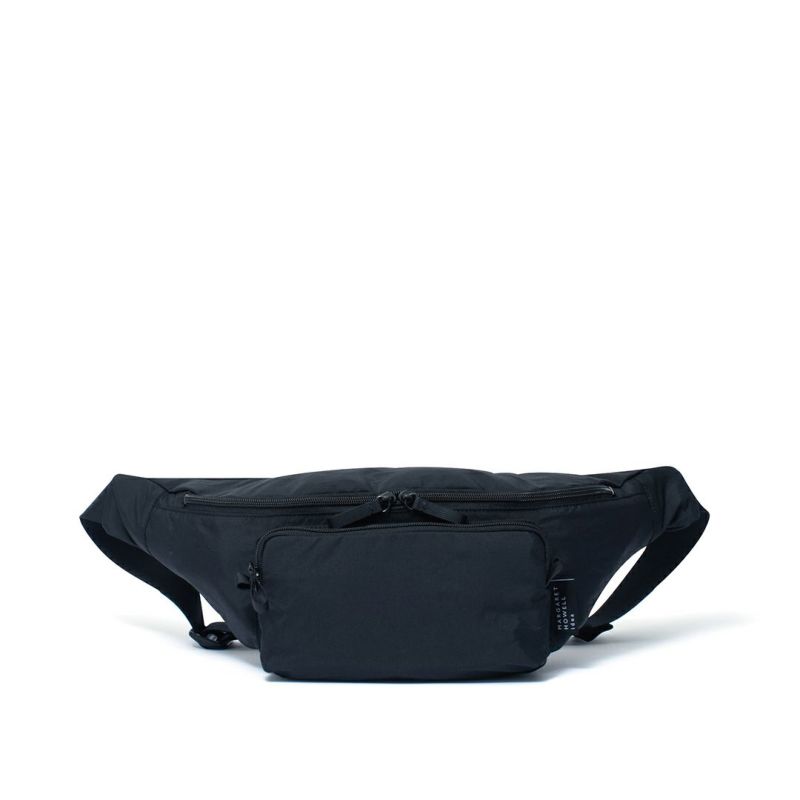 MARGARET HOWELL idea ヴィンテージライク ボディバッグ ブラック