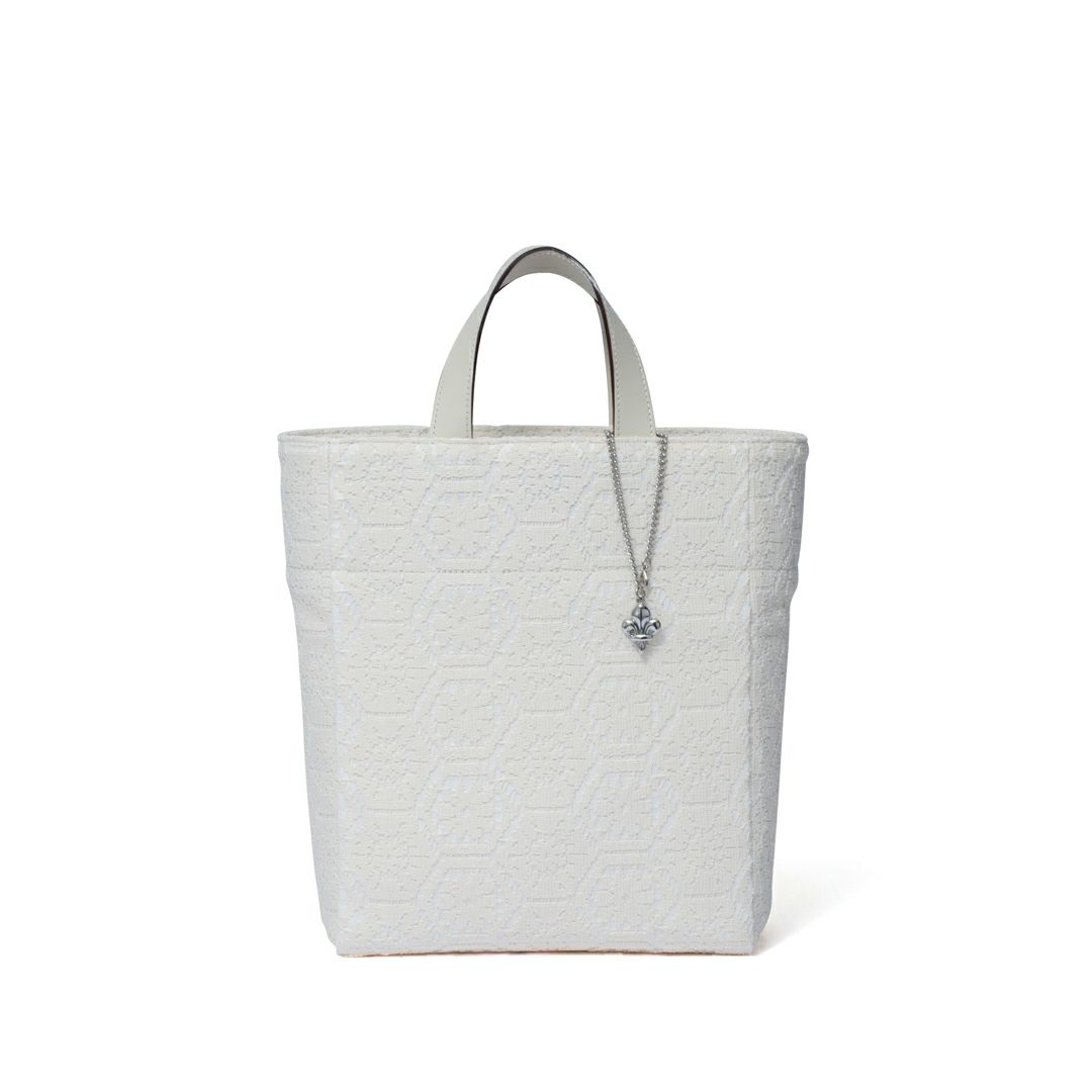 PATRICK COX クロッシェレース ハンド(M) ホワイト