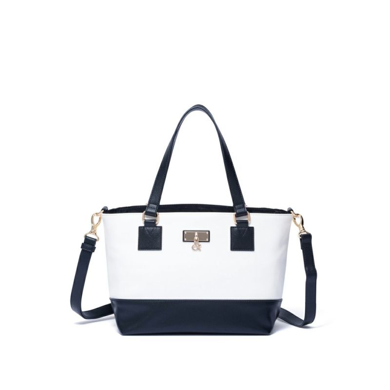 PINKY&DIANNE ナノ 2WAYハンド ホワイト/ブラック