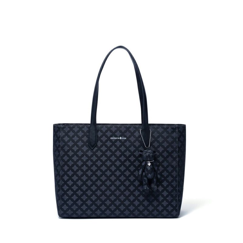 PATRICK COXカラーカルテット2 トート ブラック
