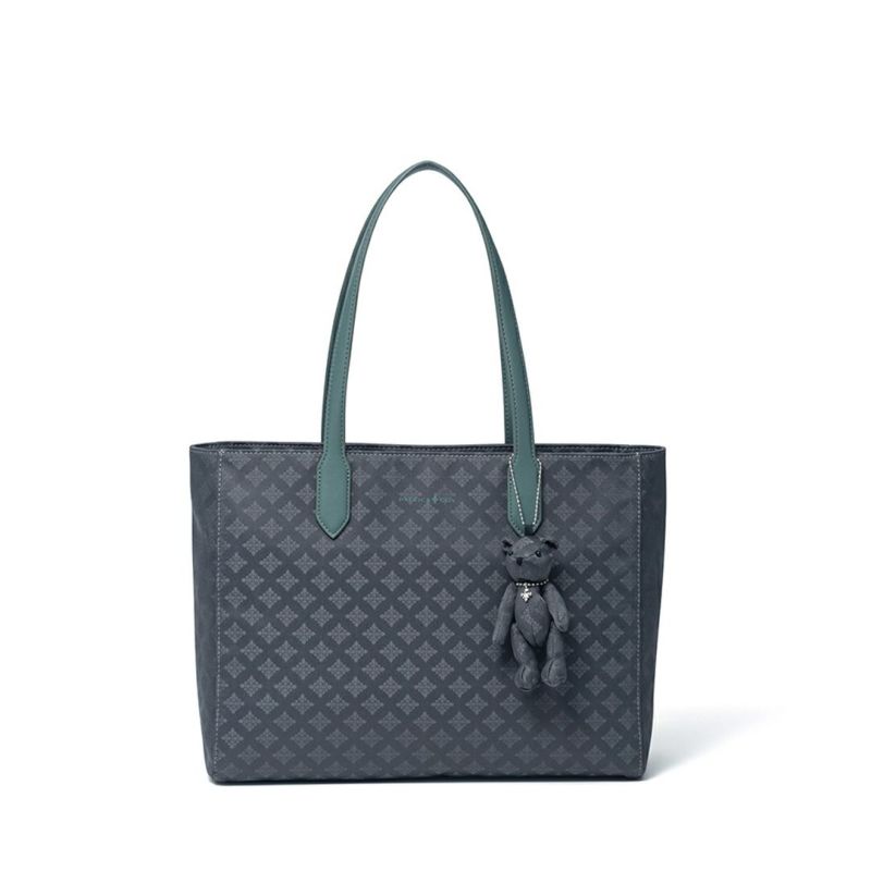 PATRICK COXカラーカルテット2 トート ブルーグレー