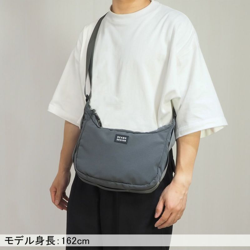 BEAMS DESIGN FINE DAY 横型ショルダーバッグ(S)【BMMH3WS2】