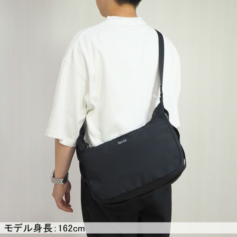 BEAMS DESIGN FINE DAY 横型ショルダーバッグ(M)【BMMH3WS3】