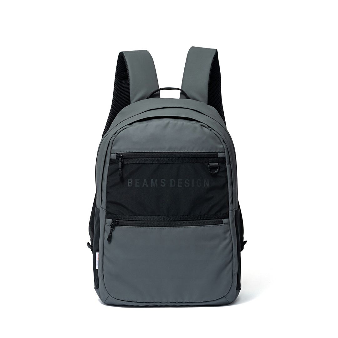 BEAMS DESIGN ELASTIC MESH バックパック【BMMH0BR6】 グレー
