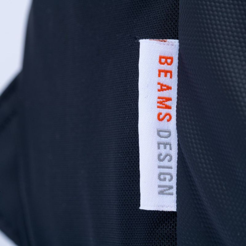 BEAMS DESIGN ELASTIC MESH バックパック【BMMH0BR6】 ブラック