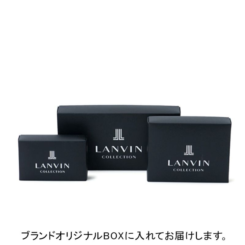 LANVIN COLLECTION couleur du vin 小銭入れ付き二つ折り財布(2024年春夏限定カラー)