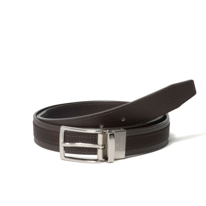 LANVIN COLLECTION / メッシュベルト LANVIN COLLECTION 33mm幅 再生皮革メッシュベルト(M) 商品｜THE