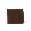 MARGARET HOWELL idea フレンチシーム 小銭入れ付き折り財布 チョコ