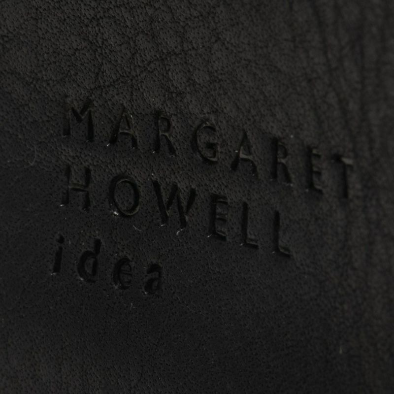 MARGARET HOWELL idea フレンチシーム L字ファスナー型小銭入れ付き折り財布