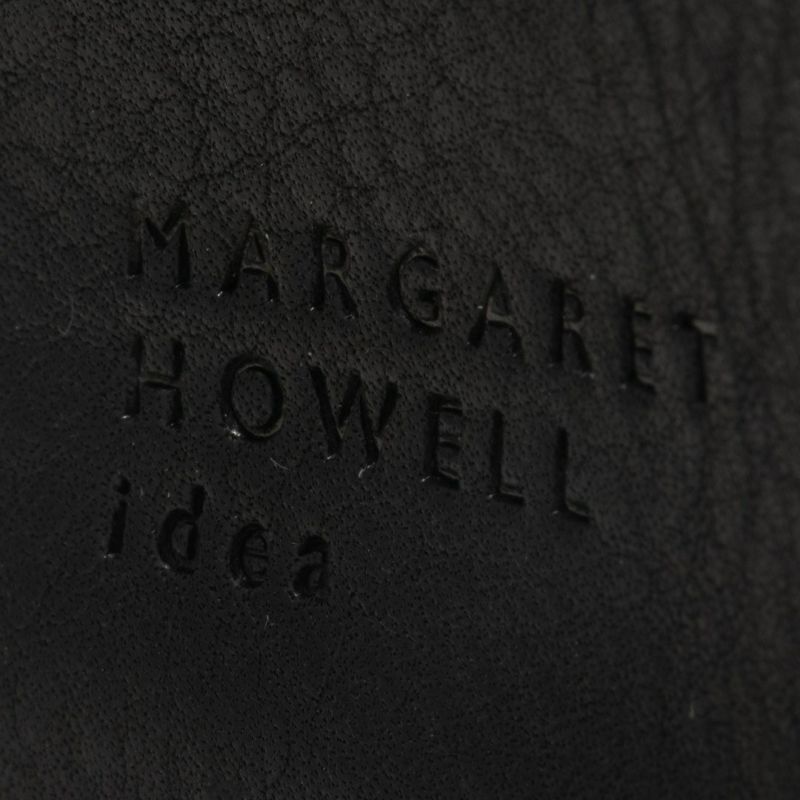 MARGARET HOWELL idea フレンチシーム L字ファスナー型小銭入れ付き折り財布
