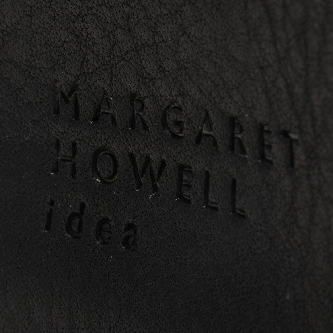 MARGARET HOWELL idea フレンチシーム L字ファスナー型小銭入れ付き折り財布