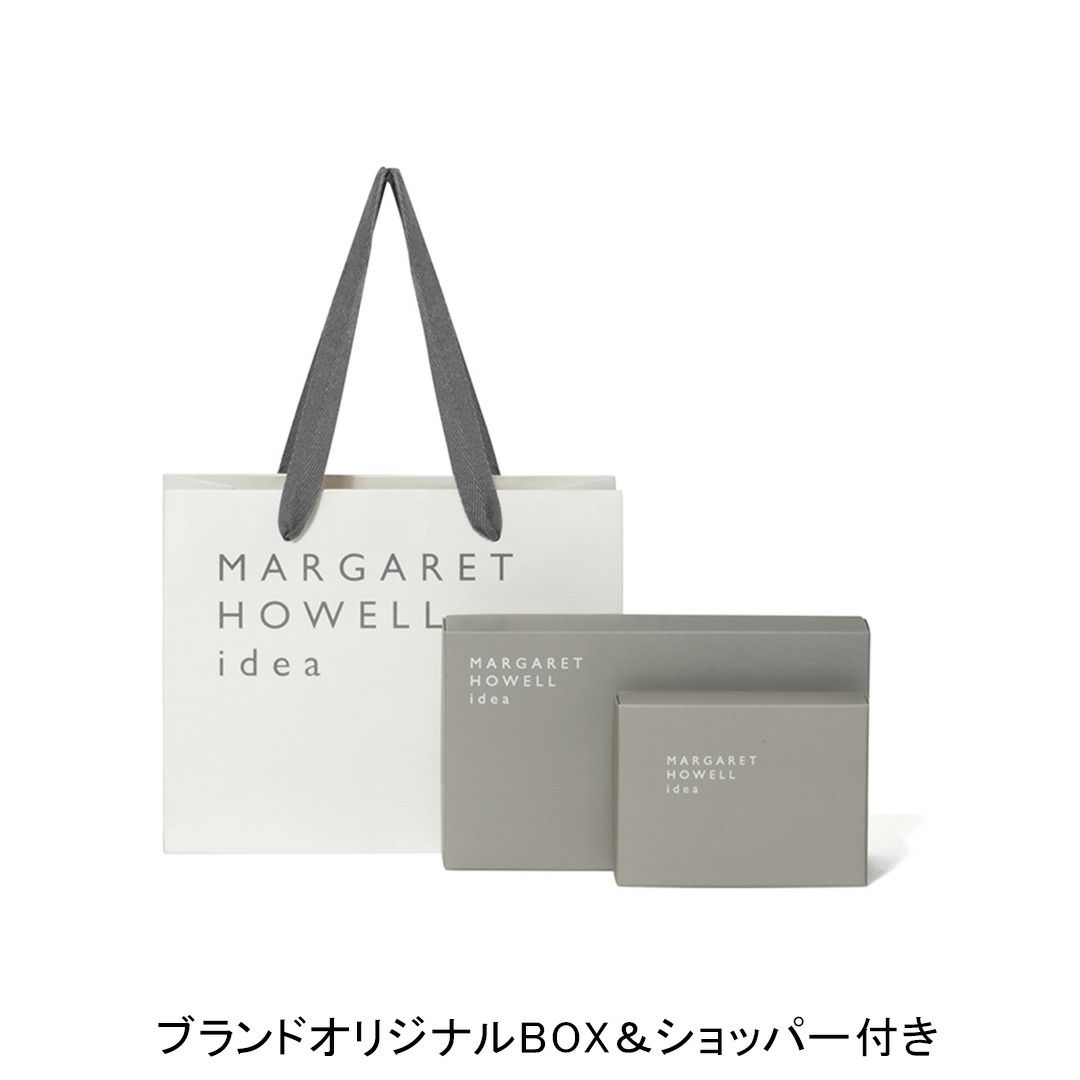 MARGARET HOWELL idea フレンチシーム 名刺入れ ブランドオリジナルBOX＆ショッパー付き