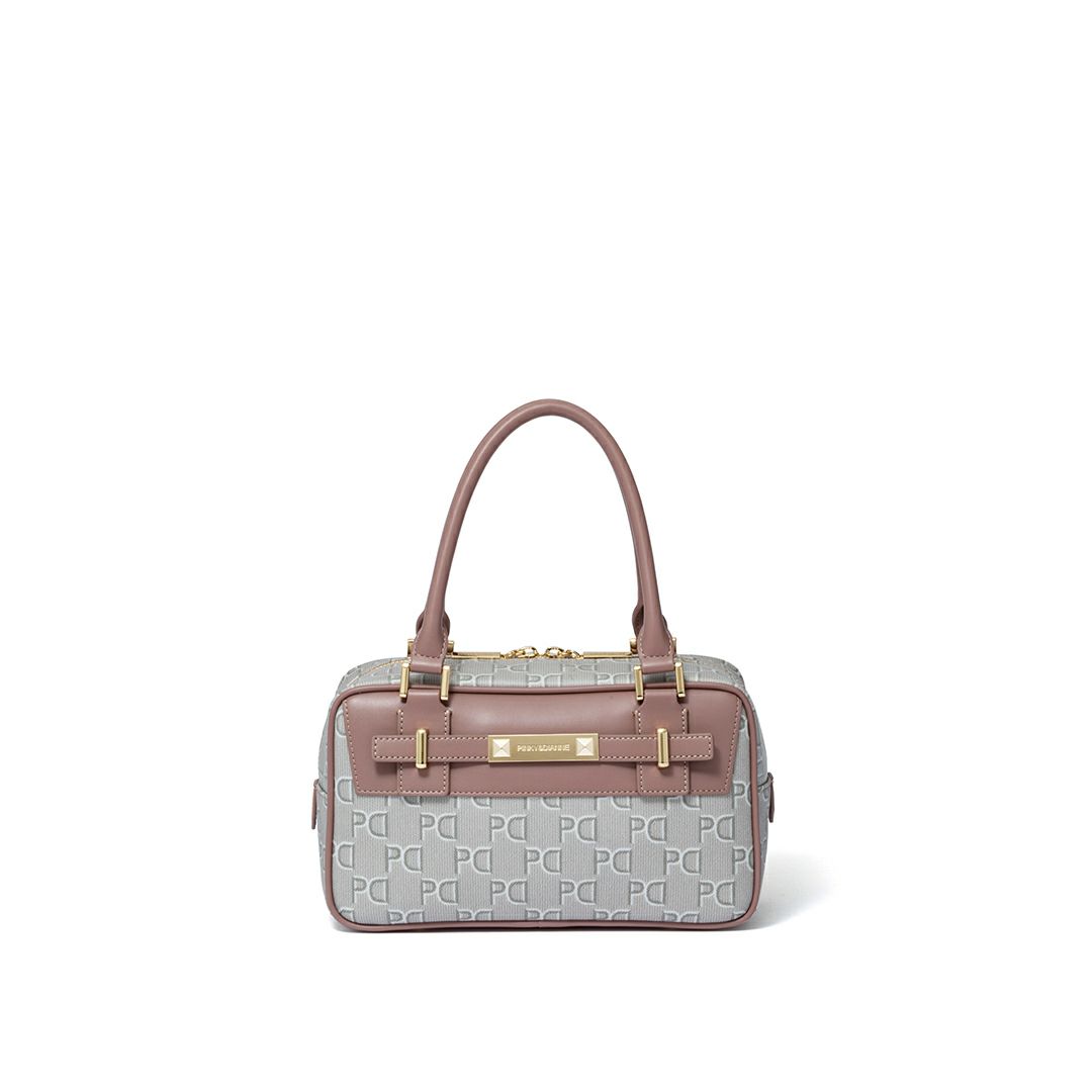 PINKY&DIANNE ピラミッド ボストン グレー