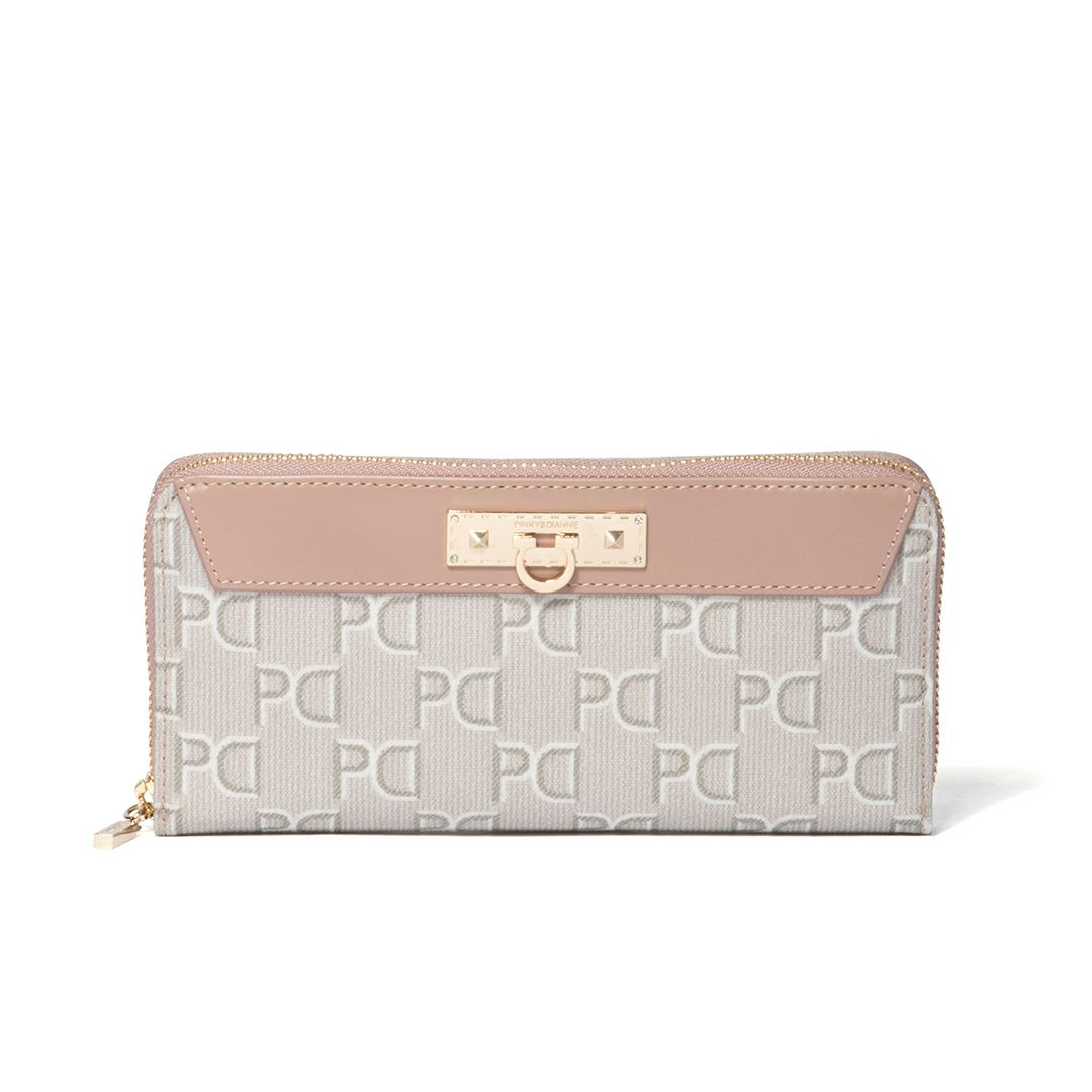 PINKY&DIANNE ピラミッド ラウンドファスナー長財布 商品｜THE BAGMANIA