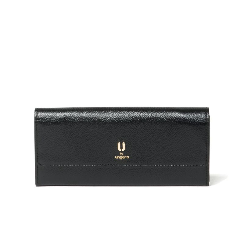 U by ungaro オルガ BOX長財布 ブラック