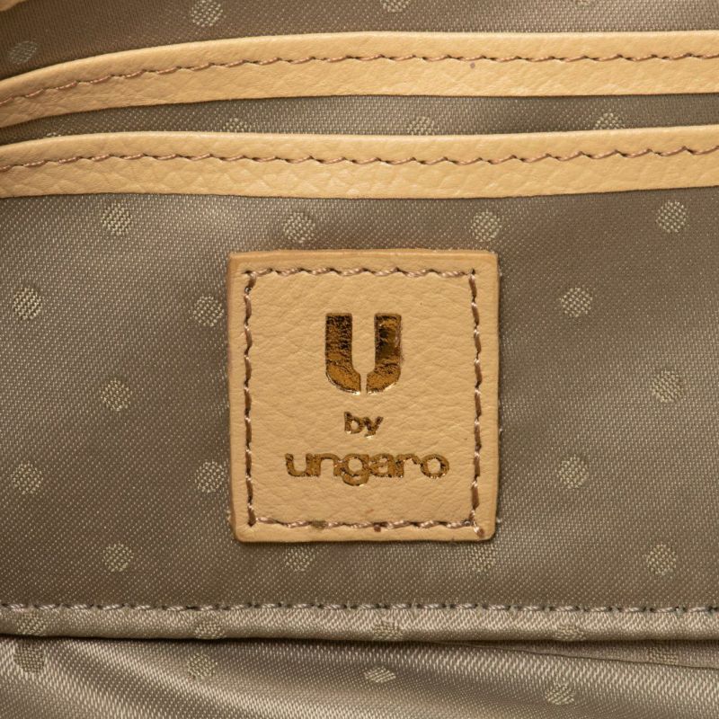 U by ungaro オルガ L字ファスナー長財布 ベージュ