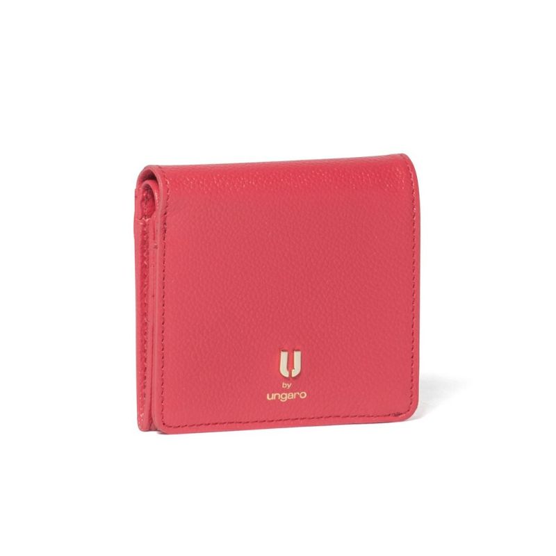 U by ungaro オルガ BOX折り財布 レッド