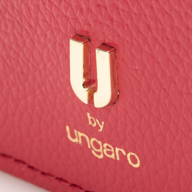 U by ungaro オルガ BOX折り財布 レッド