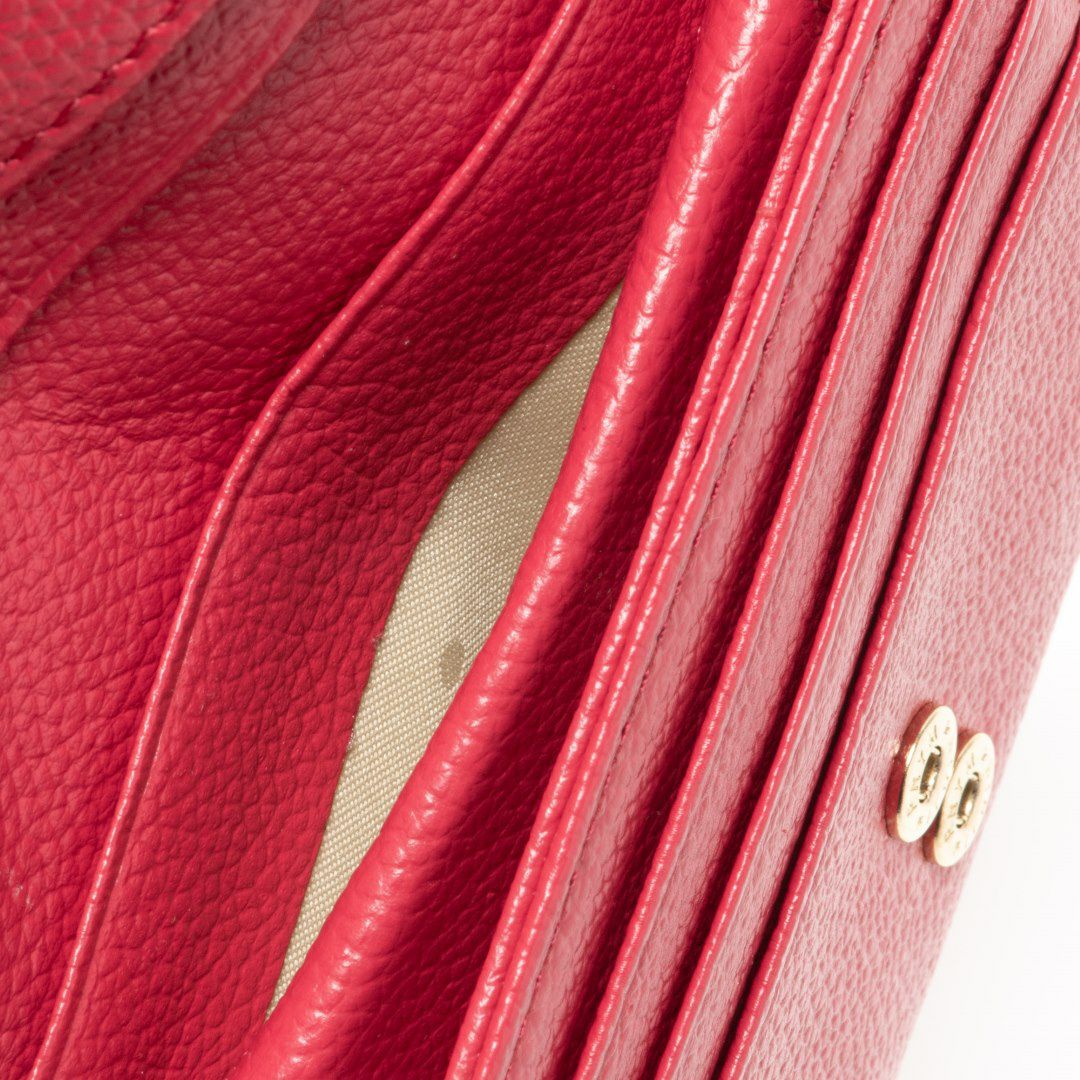 U by ungaro オルガ BOX折り財布 レッド