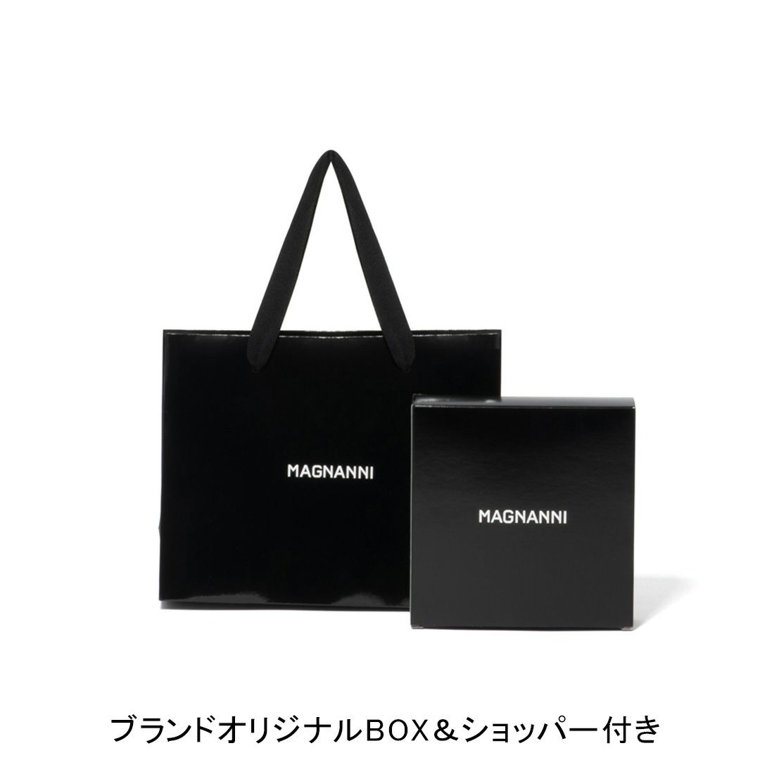 MAGNANNI 32mmハンドペイントレザーベルト【MGMB3003】 ブランドオリジナルBOX＆ショッパー付き