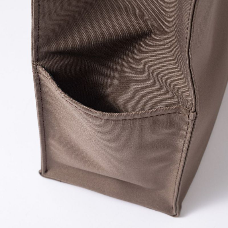 マーガレットハウエル　編みバッグ　焦茶色 MARGARET HOWELL idea ワルドー トート(M) 商品｜THE BAGMANIA