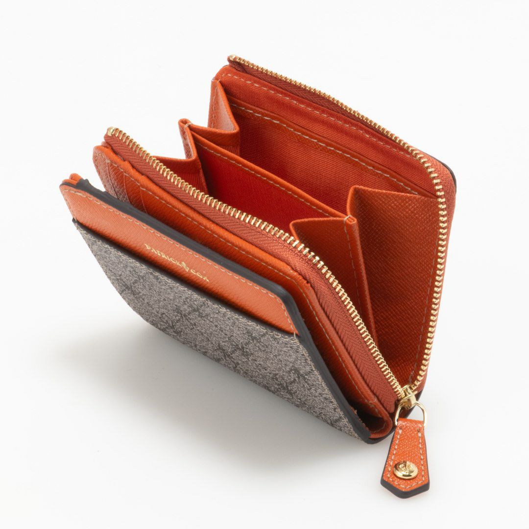 PATRICK COX リッチ L字ファスナー折り財布