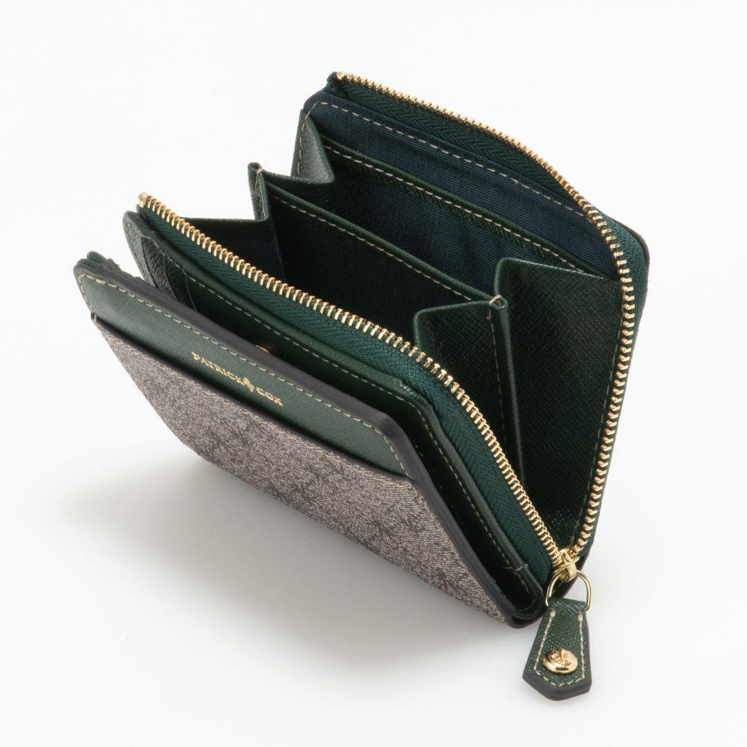 PATRICK COX リッチ L字ファスナー折り財布