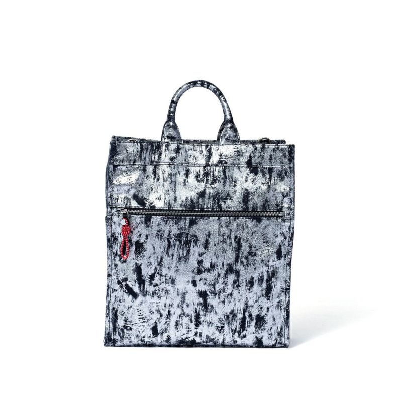 MANIUNO NOVATEX 縦型スクエアトートバッグ【MUMH4CT4】 ブラック