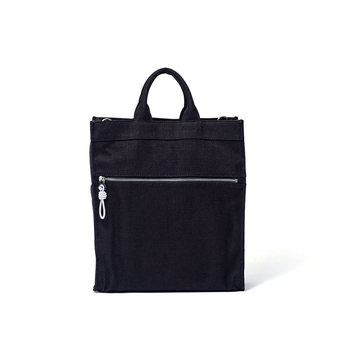 MANIUNO NOVATEX 縦型スクエアトートバッグ【MUMH4CT4】 ブラックB