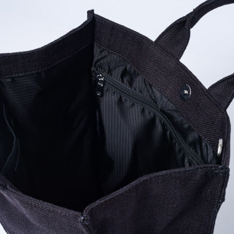 MANIUNO NOVATEX 縦型スクエアトートバッグ【MUMH4CT4】 ブラックB