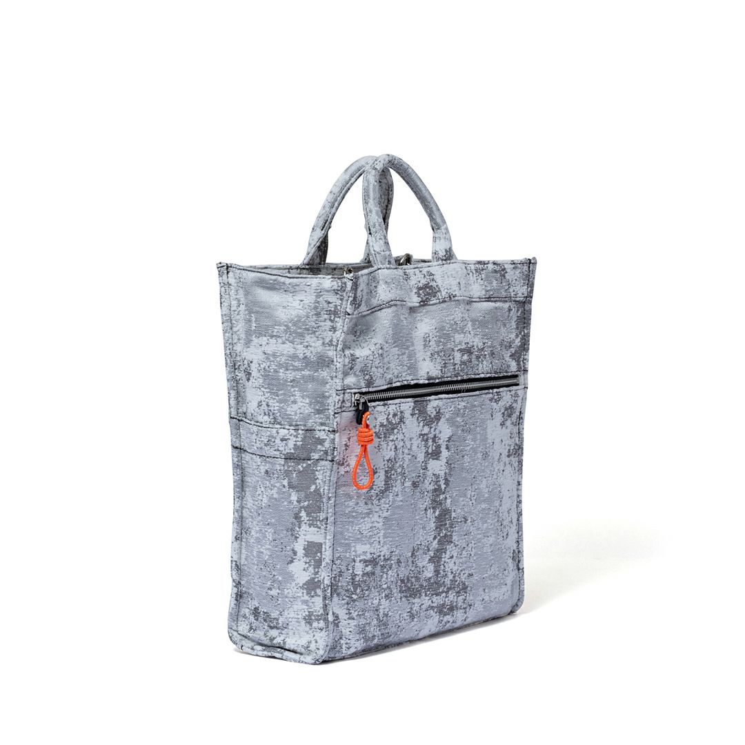 MANIUNO NOVATEX 縦型スクエアトートバッグ【MUMH4CT4】 ホワイト