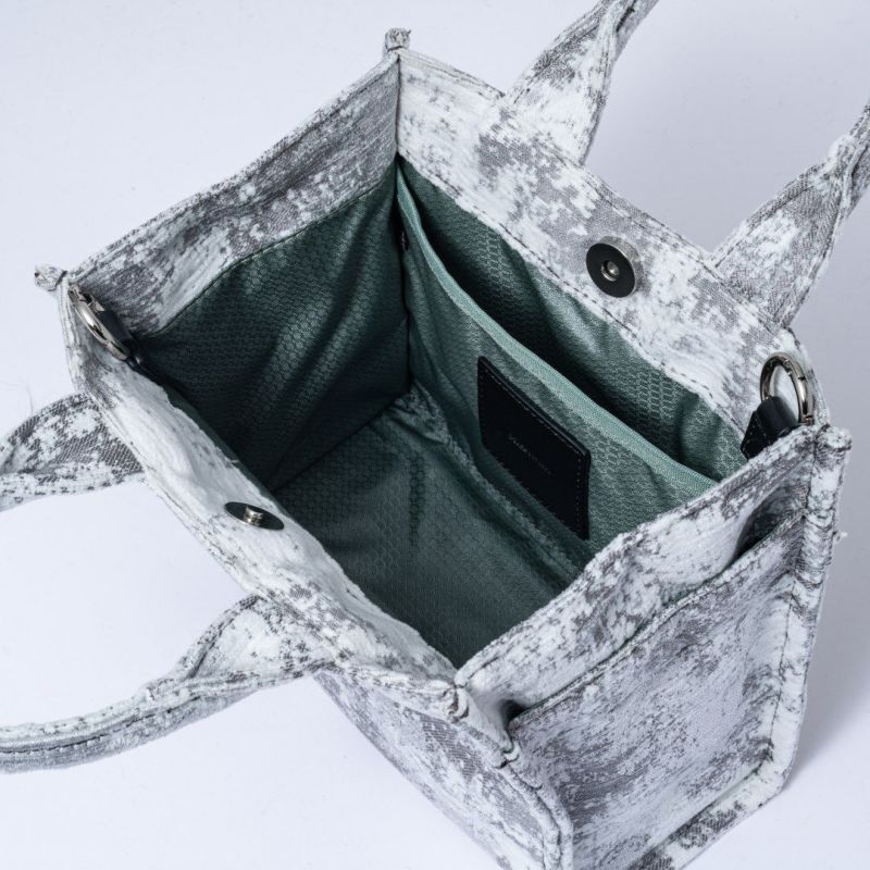 MANIUNO NOVATEX スクエアミニトート(S)【MUMH4CM2】 ホワイト