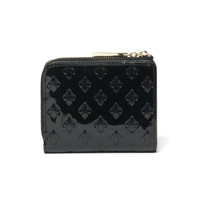 【11/28(木)発売 GLOW1月号掲載】PATRICK COX グリッターリリー L字ファスナー折り財布