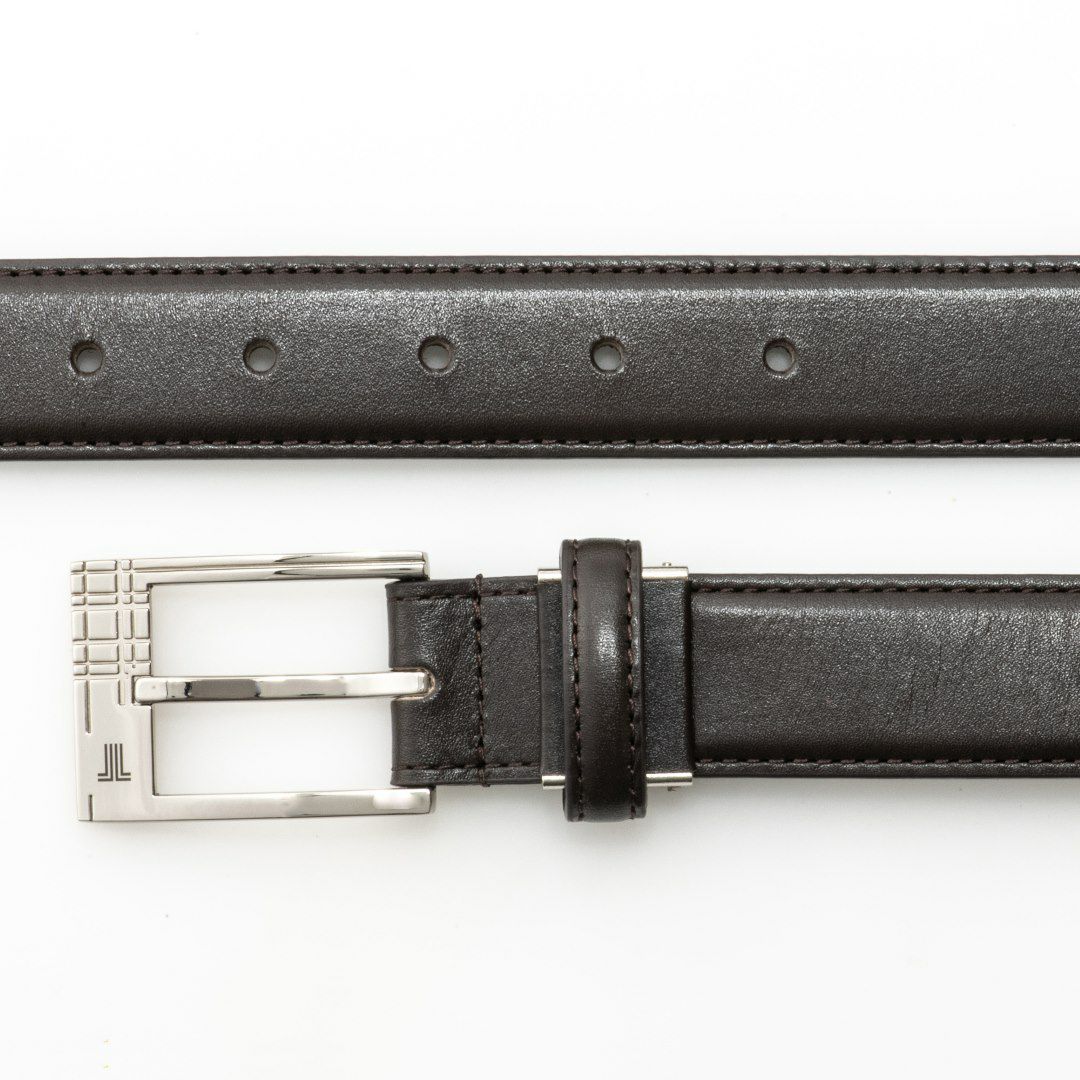 LANVIN COLLECTION 30㎜幅スムースレザーピンベルト【JLMB4410】