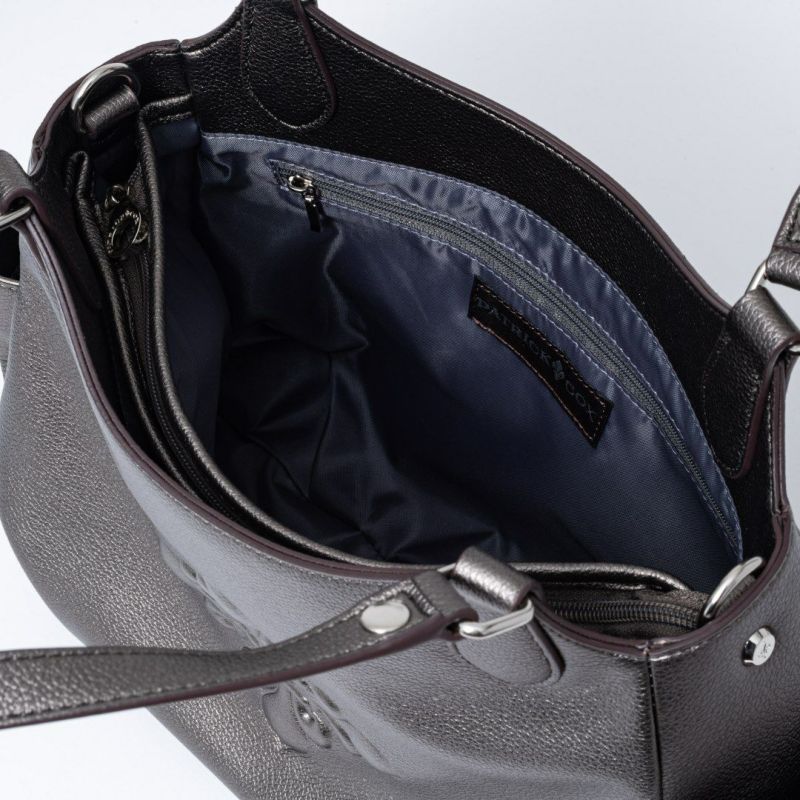 PATRICK COX アーロ 2WAYトート ブロンズ