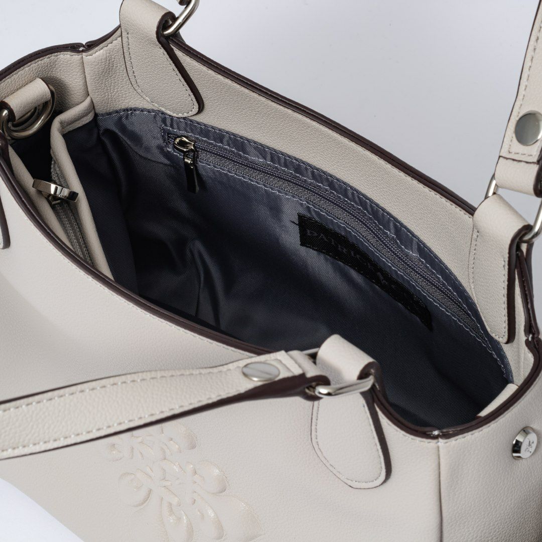 PATRICK COX アーロ 2WAYハンド ライトグレー