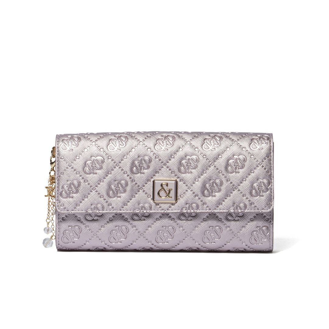 PINKY&DIANNE &ユニオン 長財布 ラベンダー