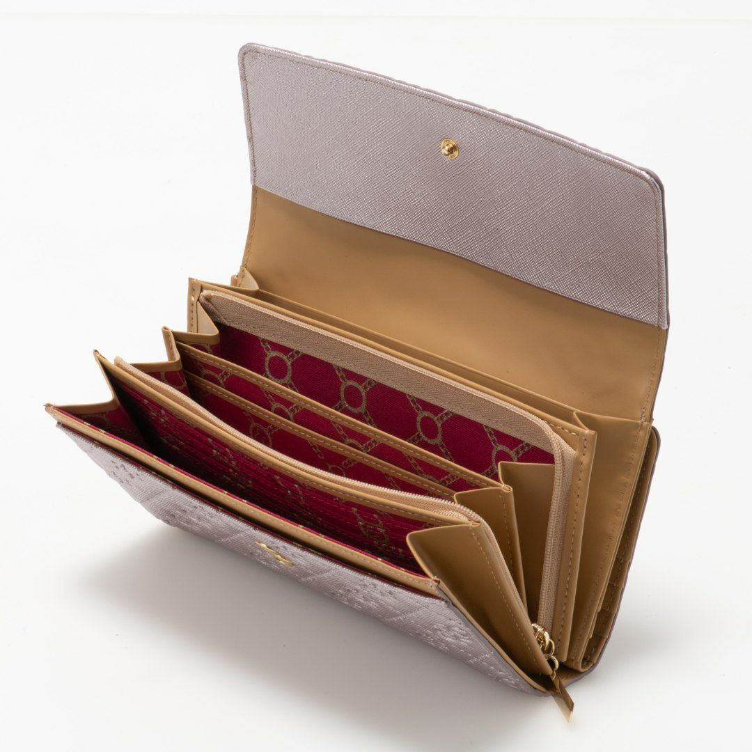 PINKY&DIANNE &ユニオン 長財布 ラベンダー