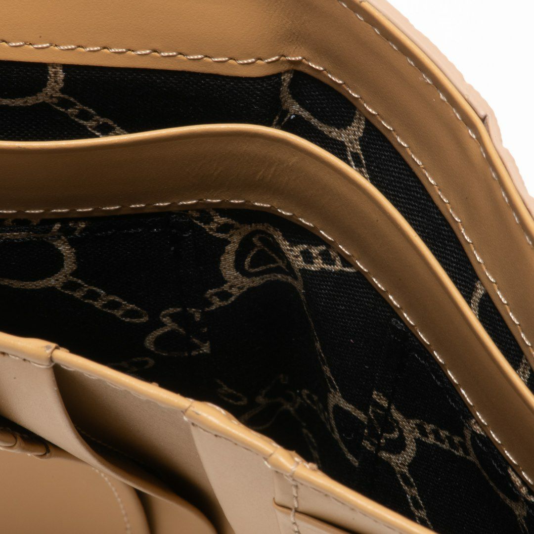 PINKY&DIANNE &ユニオン L字ファスナー折り財布 ゴールド