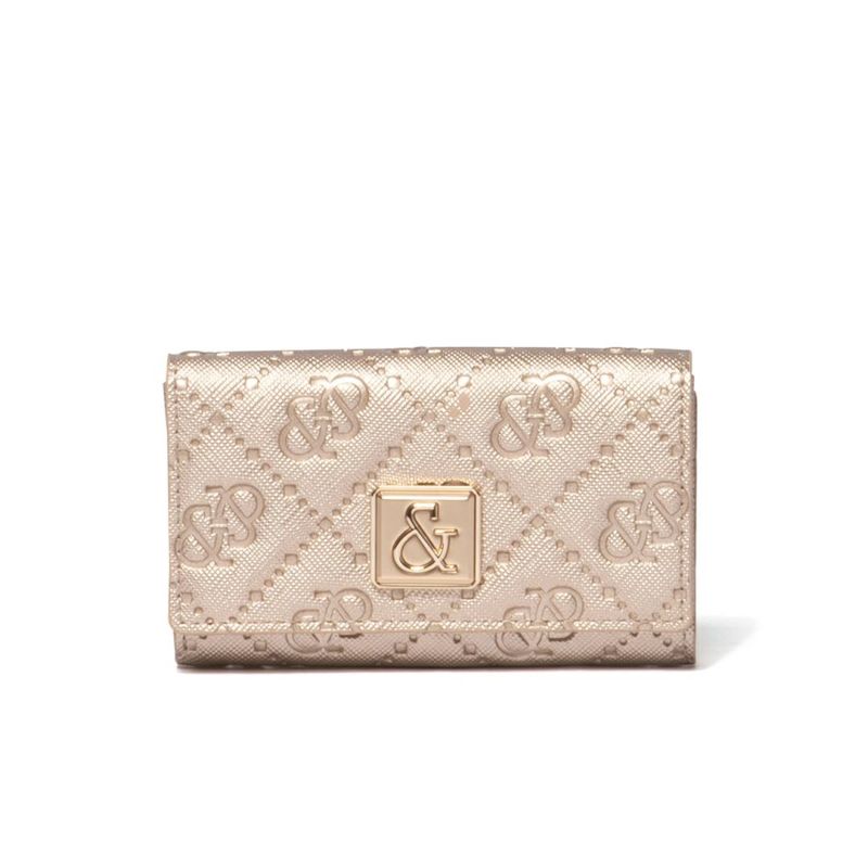 PINKY&DIANNE &ユニオン キーケース ゴールド